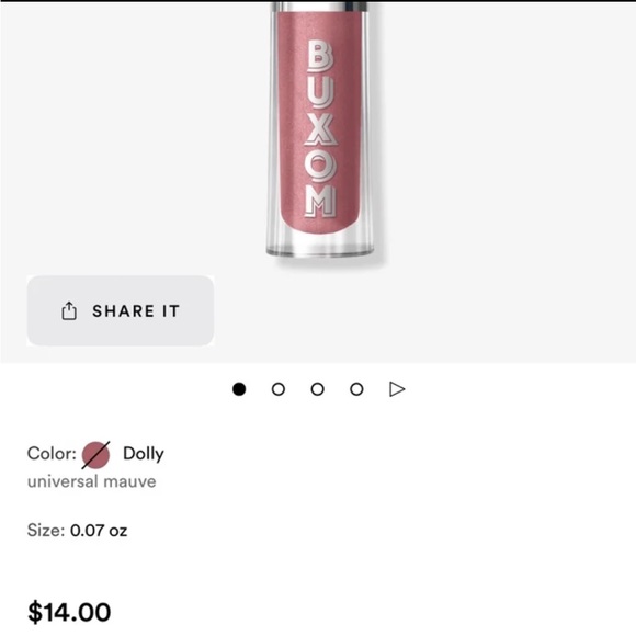 BUXOM Mini Full-On Plumping Lip Polish 🛒 - Picture 2 of 7